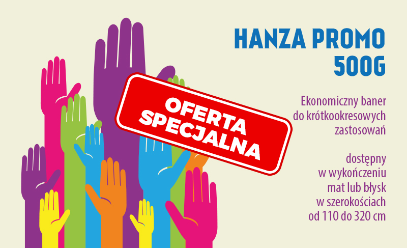 Baner Hanzaflex PROMO 500 – oferta specjalna