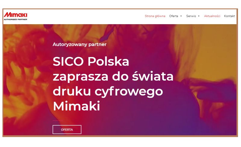 PREMIERA strony internetowej: www.mimakipolska.pl